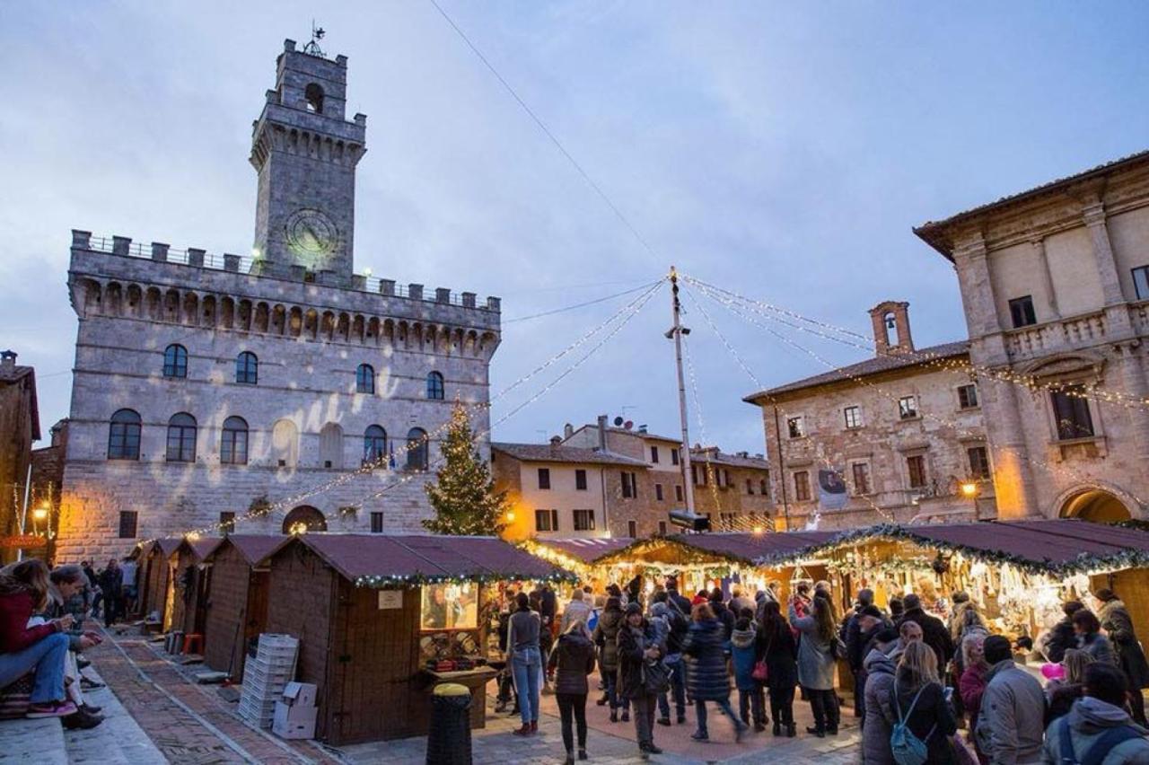 Il Loggione,Montepulciano Esperienza Toscana, 150 Mt Da Piazza Grande Exterior foto